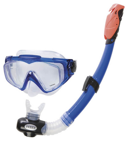 Комплект для плавания "Silicone Aqua Pro Swim", от 14 лет (Intex 55962)