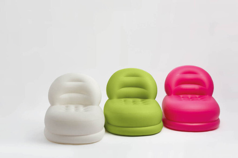 Кресло надувное Mode Chair 84х99х76 см, 3 цвета (Intex 68592)