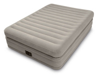 Надувная кровать Dura-Beam Plus Series 152х203х51 см, встроенный насос 220V