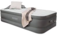 Надувная кровать PremAire 99х191х46 см, встроенный насос 220V (Intex 64482)