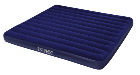 Надувной матрас Classic Downy Bed 183х203х22 см (Intex 68755)