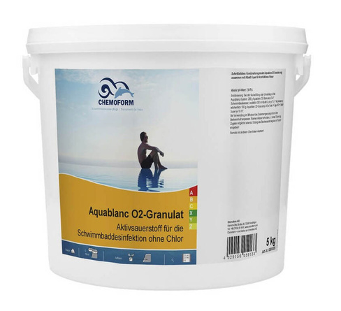 Аквабланк О2 (активный кислород) для дезинфекции воды в бассейнах, гранулир