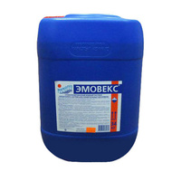 Эмовекс, 30л (34кг) канистра, жидкий хлор для дезинфекции воды (водный раст
