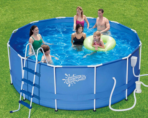Каркасный бассейн Polygroup Summer Escapes 366х122 см + ф/насос 3000 л/ч