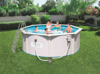 Стальной бассейн Bestway Hydrium Pool Set 360х120 см + фильтр-насос 2006 л/