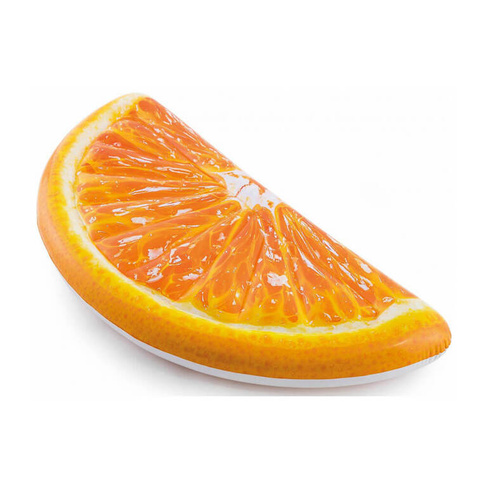 Надувной плотик "Апельсиновая долька" 178х85 см (Intex 58763)