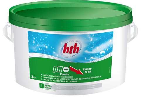 Порошок рН-минус для понижения уровня рН воды, 5 кг, hth (S800813H2)