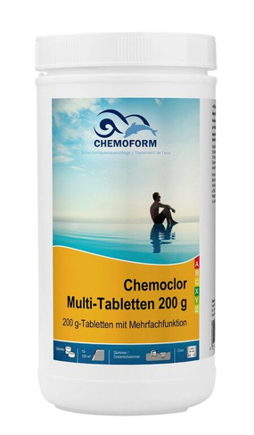 Мульти-таблетки медленнорастворимые по 200 г Chemoform "Всё-в-одном" для во