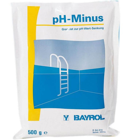 PH-минус (pH-minus), 0,5 кг пакет, порошок для понижения уровня рН воды, Ba