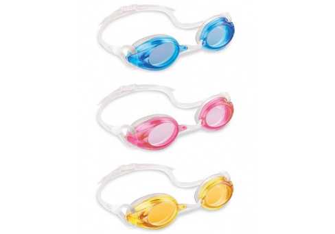 Очки для плавания "Sport Relay", от 8 лет, 3 цвета (Intex 55684)