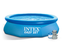 Бассейн надувной Intex Easy Set 305х76 см + фильтр-насос 1250 л/ч (28122)