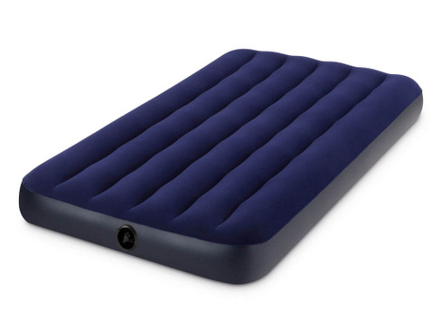 Надувной матрас Classic Downy Bed Fiber-Tech 99х191х25 см (Intex 64757)