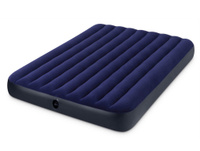 Надувной матрас Classic Downy Bed Fiber-Tech 152х203х25 см (Intex 64759)