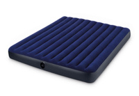 Надувной матрас Classic Downy Bed Fiber-Tech 183х203х25 см (Intex 64755)