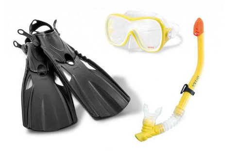 Набор для подводного плавания "Wave Rider", 3 предмета: маска, трубка, ласт