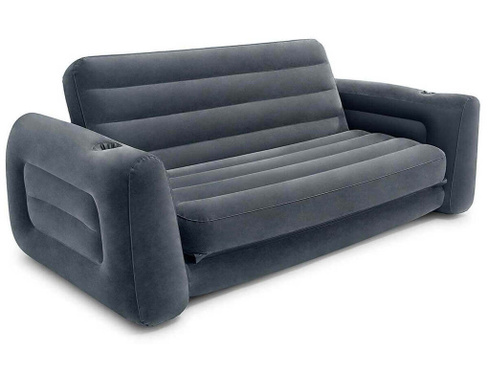 Надувной диван-трансформер Pull-Out Sofa, 203х224х66 см (Intex 66552)