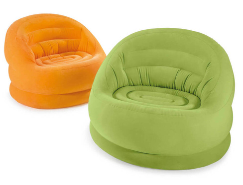 Кресло надувное Lumi Chair 112х104х79 см, 2 цвета (Intex 68577)
