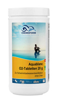 Аквабланк О2 (активный кислород) для дезинфекции воды в бассейнах в таблетк