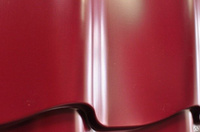 Металлочерепица Супермонтеррей Полиэстер 0.5 RAL 3005 Красное вино