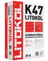 Клей для плитки Litikol K47 серый, 25 кг