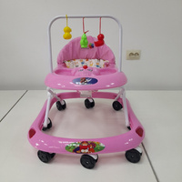 Детские ходунки Alis Маленький водительSRA28 цвет розовый