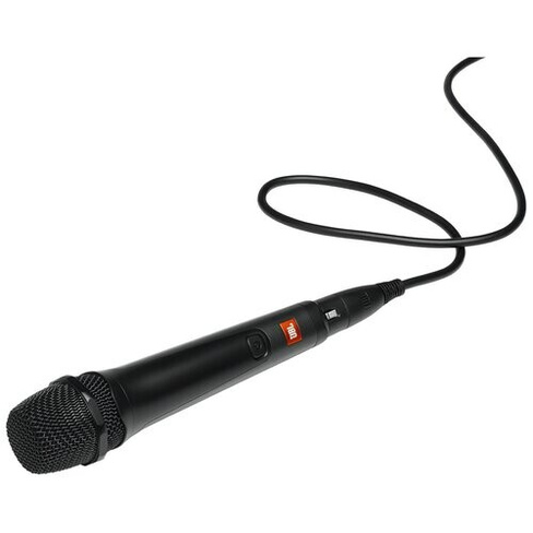 Микрофон проводной JBL PBM100, комплектация: микрофон, разъем: mini jack 3.5 mm, черный, 1 шт Jbl