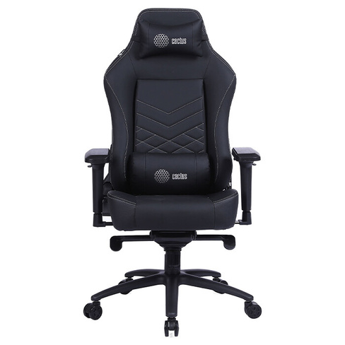 Компьютерное кресло Cactus CS-CHR-0112BL-M игровое, черное