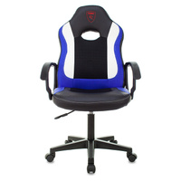 Компьютерное кресло Zombie 11LT игровое, черное/синее