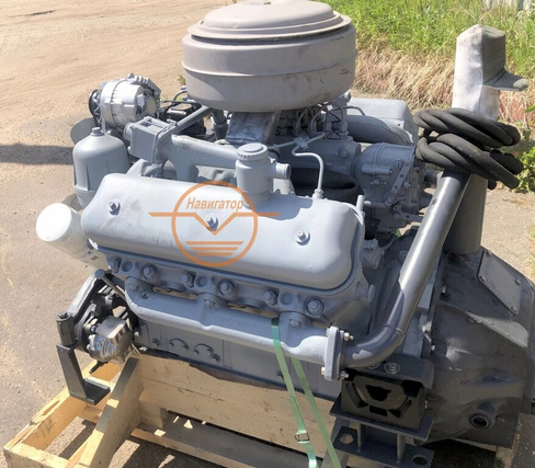 Двигатель ЯМЗ 236Д-3 проектной сборки на блоке нового образца Собственное производство