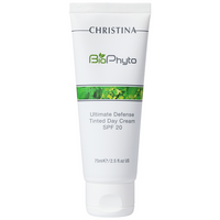 Christina Bio Phyto Ultimate Defense Tinted Day Cream SPF 20 Дневной крем для лица Абсолютная защита с тоном, 75 мл