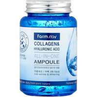 Collagen & Hyaluronic Acid All-In-One Ampoule Сыворотка для лица с гиалуроновой кислотой и коллагеном Farmstay