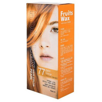 Welcos стойкая крем-краска для волос Fruits Wax Pearl Hair Color, 77 orange