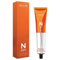 OLLIN Professional Стойкая крем-краска для волос N-Joy Color Cream, 6/65 темно-русый красно-махагоновый, 100 мл