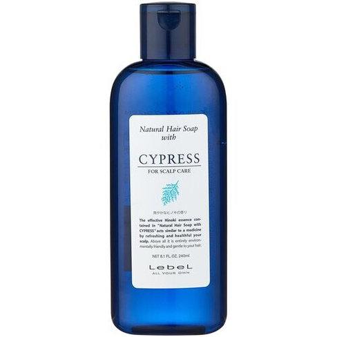 Lebel Cosmetics шампунь Natural Hair Soap Treatment Cypress, 240 мл