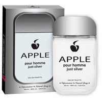 Apple Parfums туалетная вода Apple pour Homme Just Silver, 100 мл, 300 г