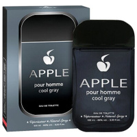 Apple Parfums туалетная вода Apple pour Homme Cool Gray, 100 мл, 400 г