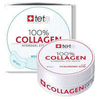 TETe Cosmeceutical Коллагеновые патчи под глаза 100% Collagen Hydrogel Eye Patch, 60 шт.