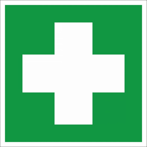 Наклейка медицинского назначения REXANT Аптечка первой медицинской помощи