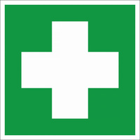 Наклейка медицинского назначения REXANT Аптечка первой медицинской помощи