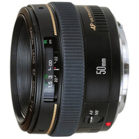 Объектив Canon EF 50mm f/1.4 USM, черный