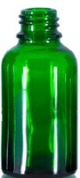 Флакон стеклянный 25 мл 18/405 Прозрачный зеленый