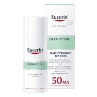 Eucerin - Увлажняющий матирующий флюид для проблемной кожи, 50 мл