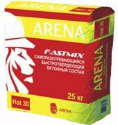 ARENA FastMix Hot30 до -25oC (60 МПа) саморазогревающийся быстротвердеющий мелкозернистый бетон