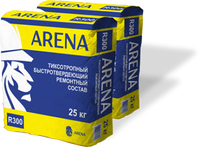 ARENA RepairMaster R300 (55 МПа) тиксотропная, средней марки, цвет колерованный