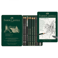 Набор чернографитных карандашей Faber-Castell Pitt Graphite