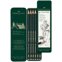 Набор чернографитных карандашей Faber-Castell Castell 9000