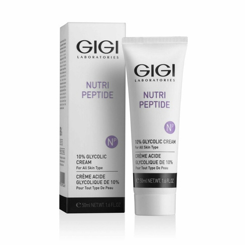 Крем ночной с 10% гликолиевой кислотой для всех типов кожи NP 10% Glycolic Cream GiGi (Израиль)