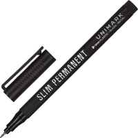 Маркер перманентный Bruno Visconti Unimark Slim черный (толщина линии 0.4 мм) игольчатый наконечник