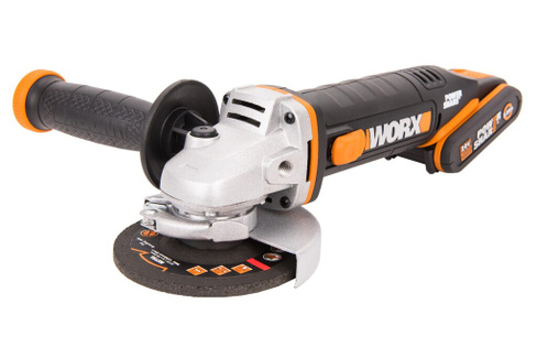 Аккумуляторная угловая шлифмашина WORX WX800 кейс