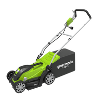 Газонокосилка электрическая Greenworks GLM1035 2505107 1000W 35 см